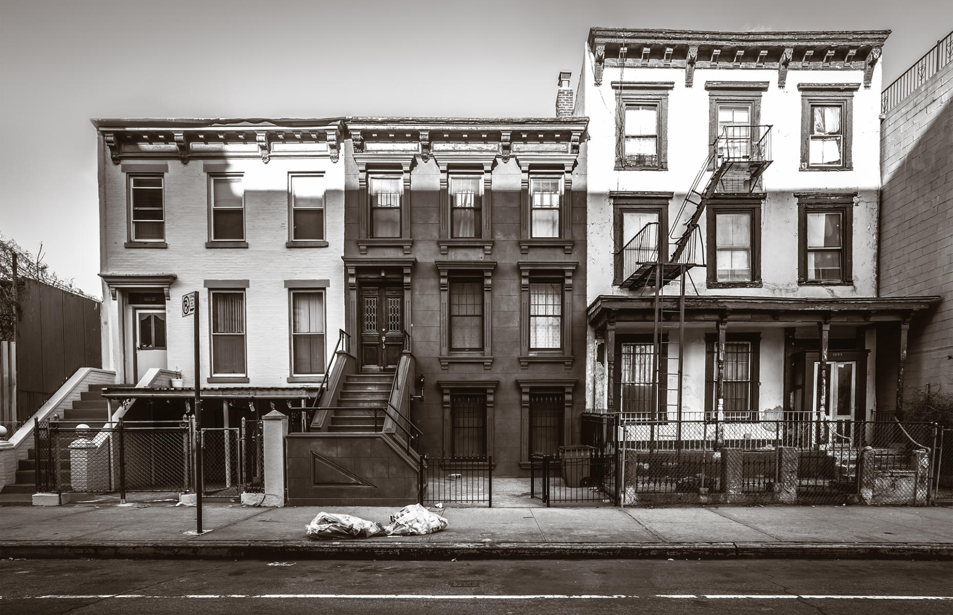 dean street, nos. 1001, 1003, 1005 : (re)collecting brooklyn : paula berg photography