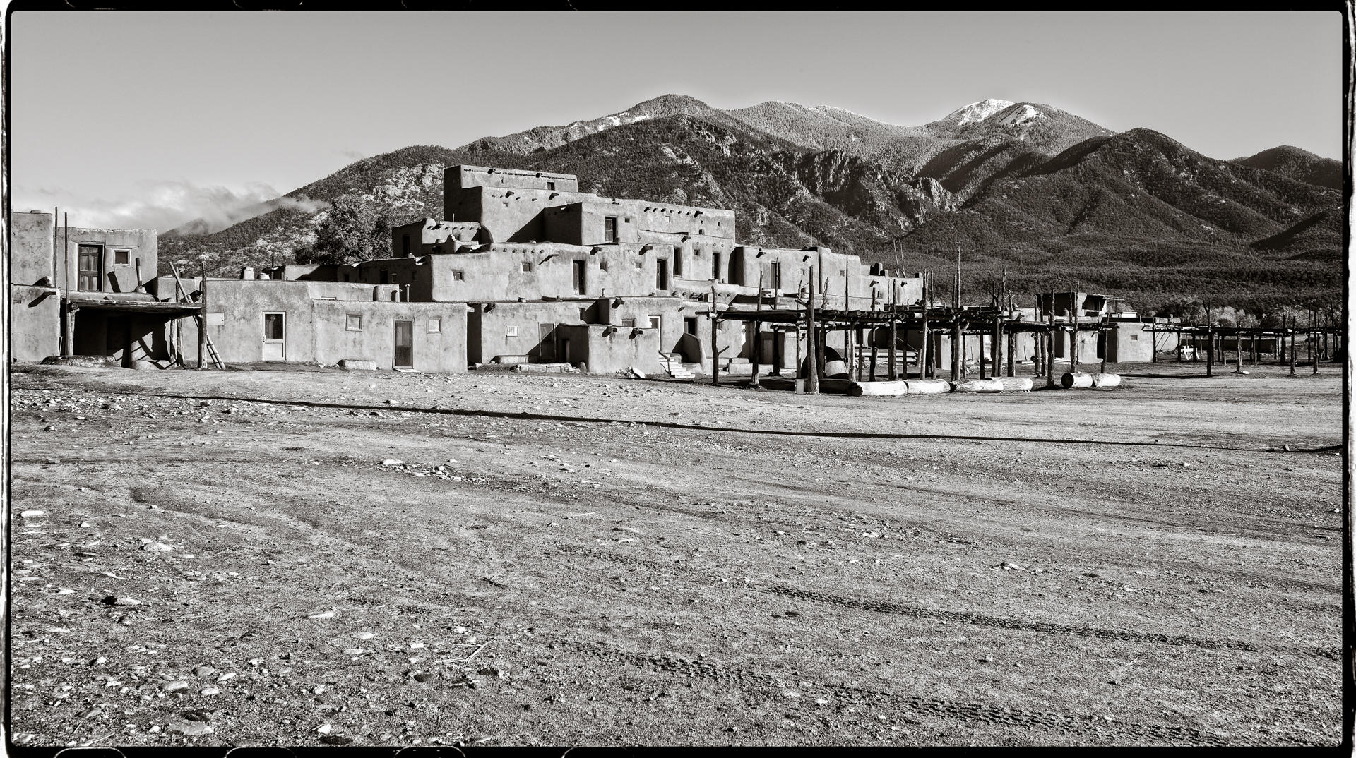 taos pueblo village, new mexico : landscapes & nature : paula berg photography