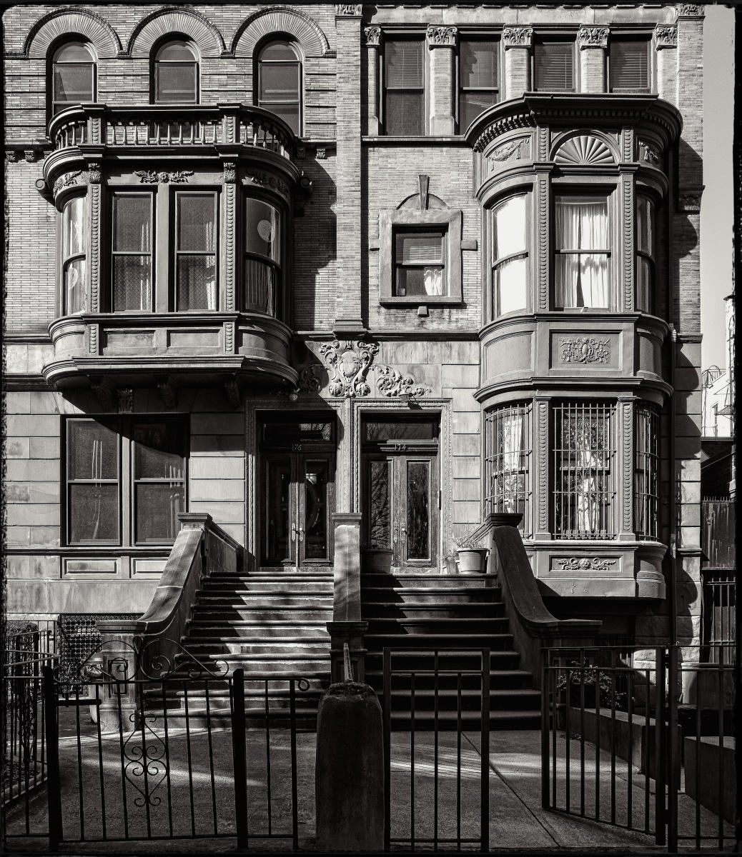 clinton avenue, nos. 724, 726 : (re)collecting brooklyn : paula berg photography